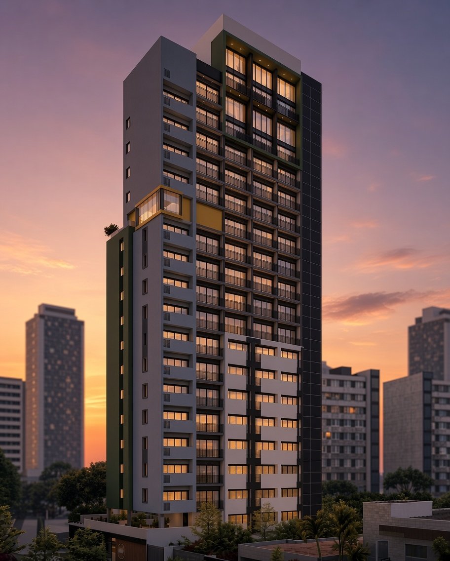 Edifício residencial de 19 pavimentos
